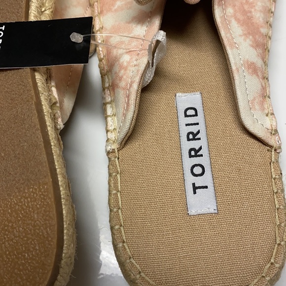 LAST PAIR - NEW torrid espadrille/mule shoes extra wide - Picture 7 of 8